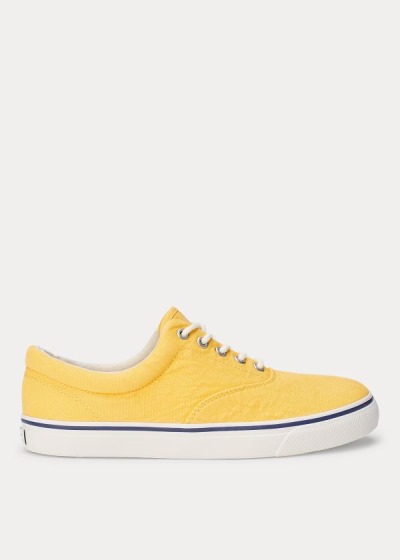 Polo Ralph Lauren Harpoon Lærred Sneakers Herre Danmark (SFTZK6172)